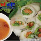 Cách làm phở cuốn bằng lò viba